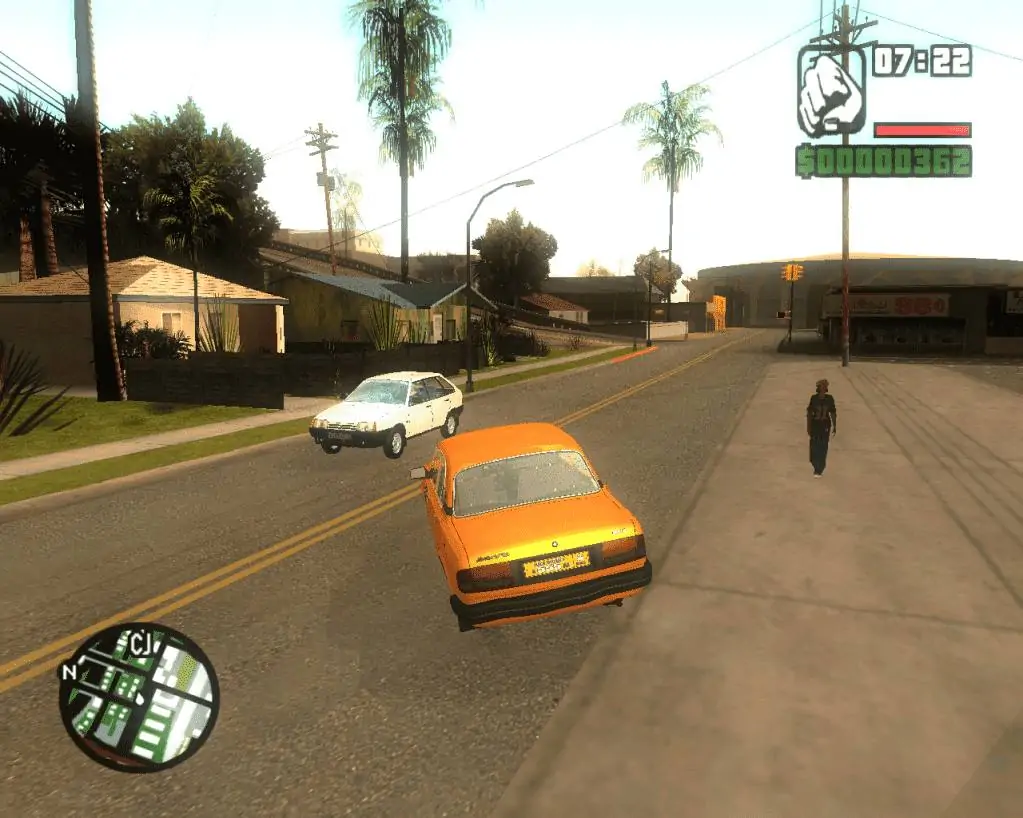 Скриншот Grand Theft Auto: San Andreas — Русские машины