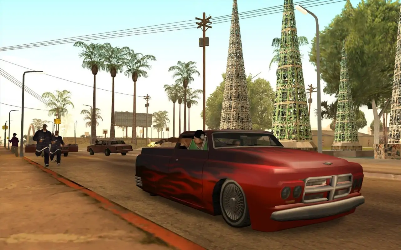 Скриншот Grand Theft Auto: San Andreas (Оригинальная)