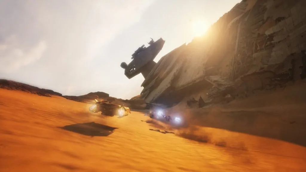 Скриншот STAR WARS: Galactic Racer