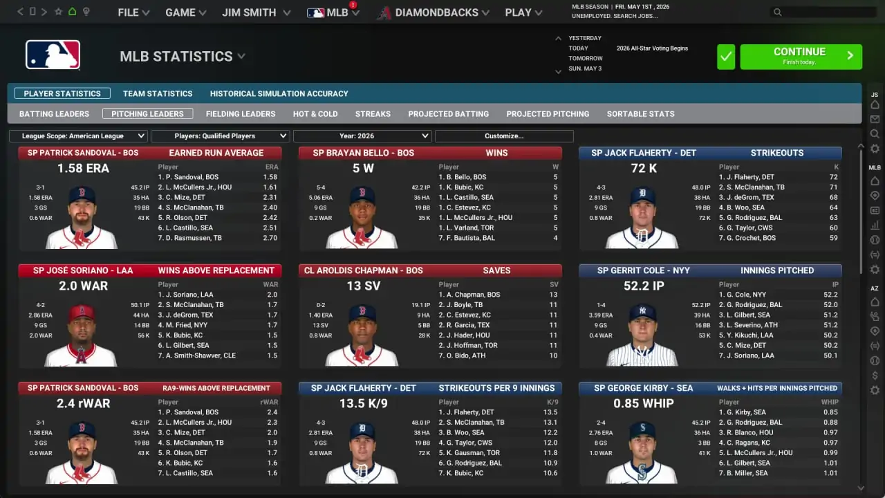 Скриншот Out of the Park Baseball 27