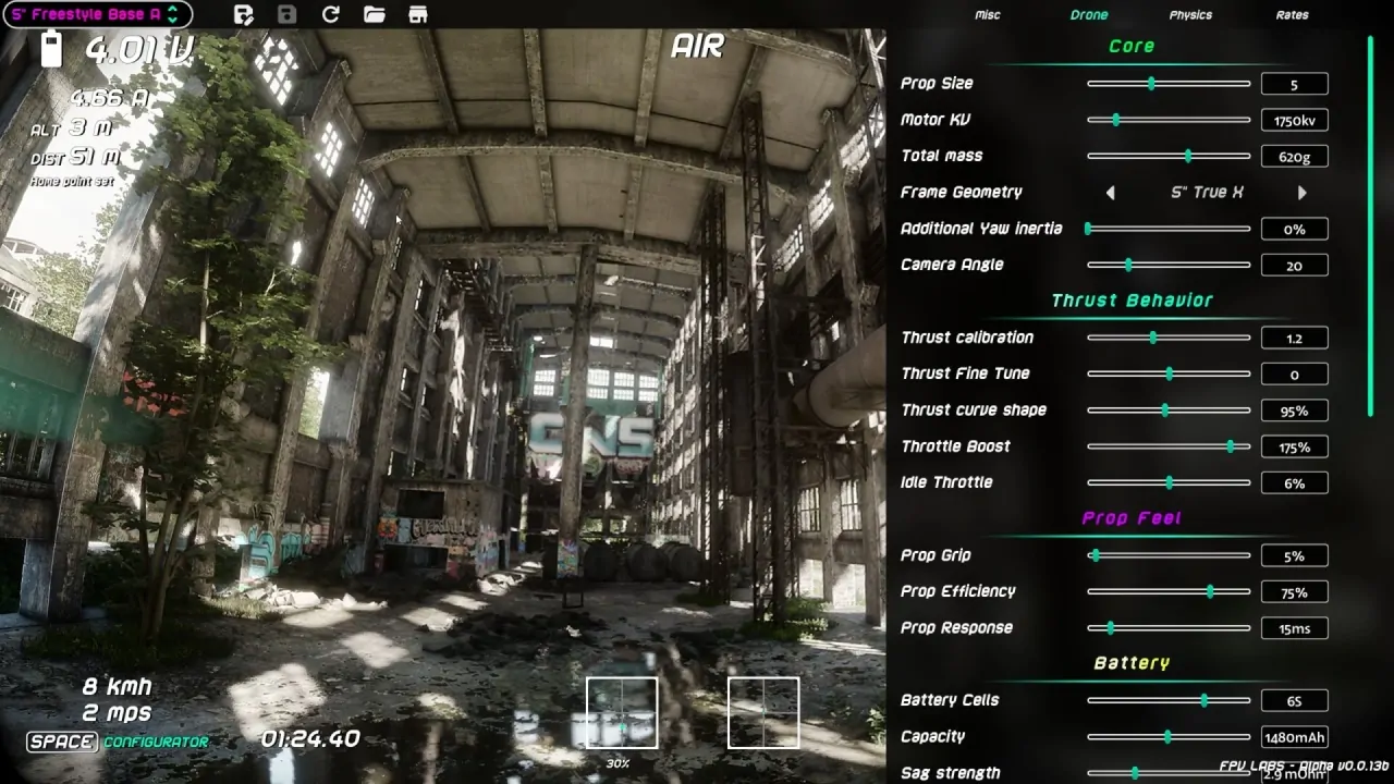 Скриншот FPV Labs — Drone Simulator