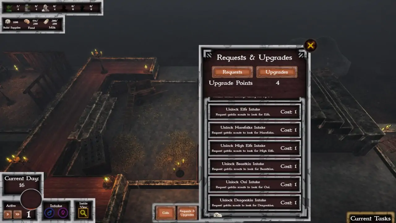 Скриншот Goblin Lord wants me to become a Virgin Wizard by Managing The Brothel!?
