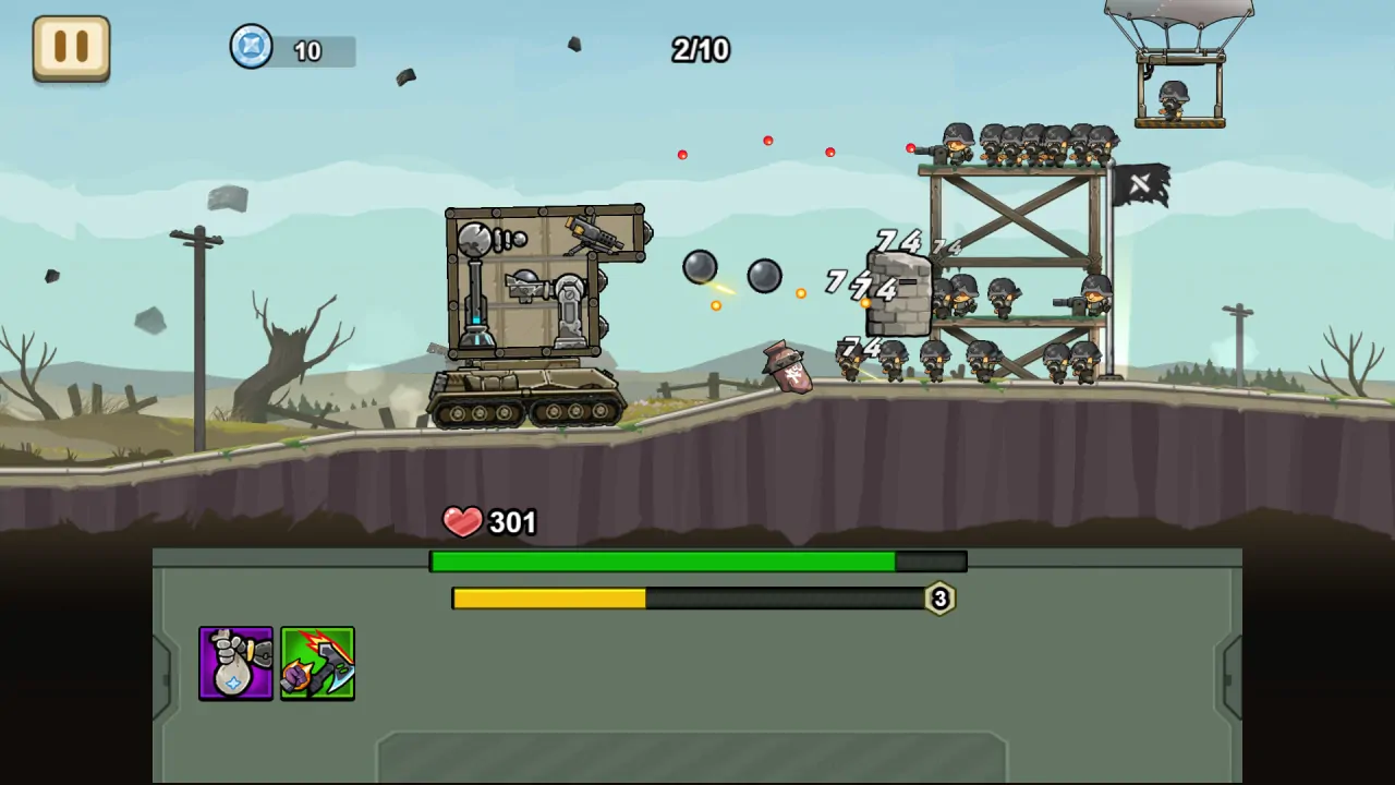 Скриншот Thunder Tank: Iron Shield