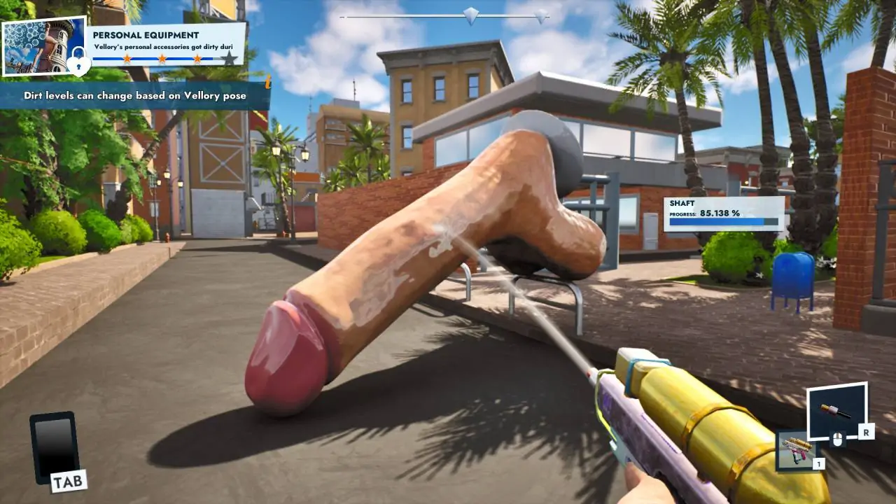 Скриншот Giant Waifu Wash Simulator