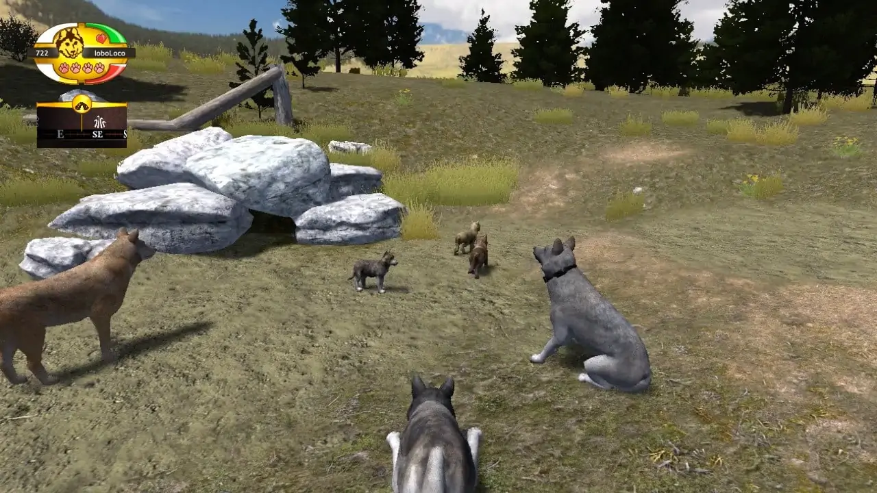 Скриншот WolfQuest: Classic