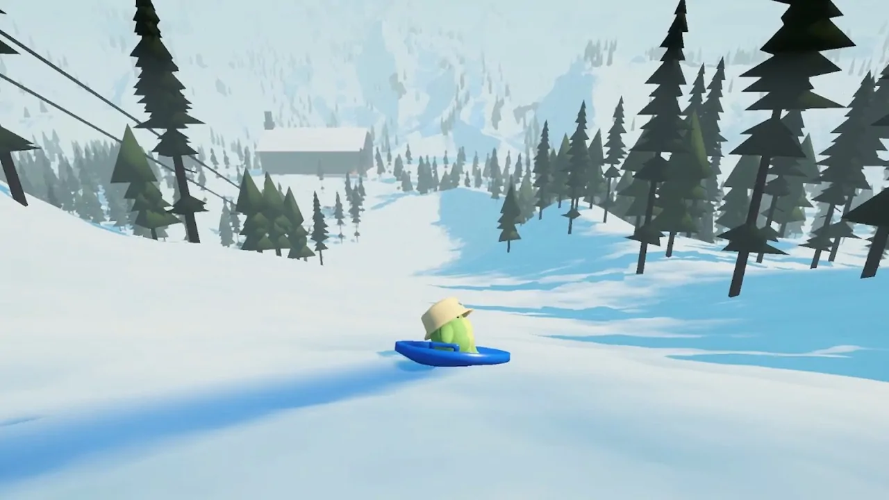 Скриншот Sledding Game