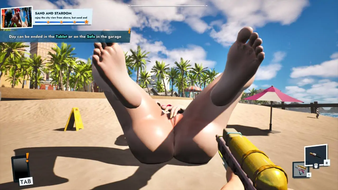 Скриншот Giant Waifu Wash Simulator