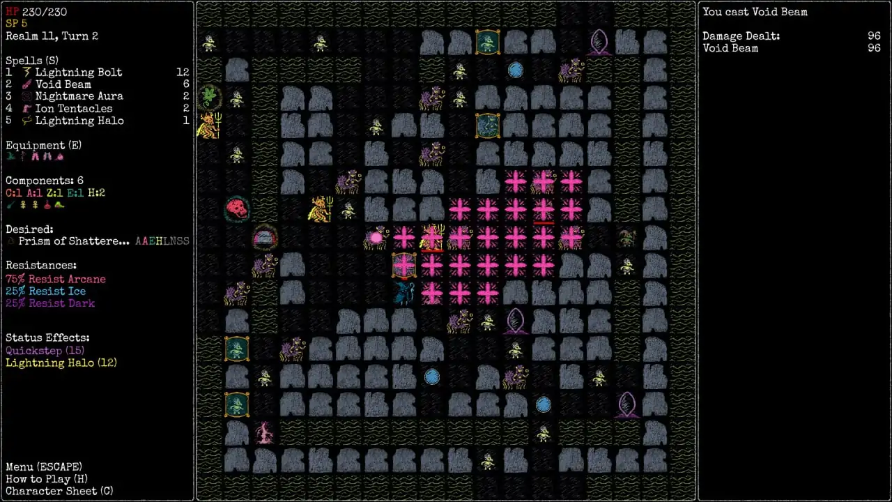 Скриншот Rift Wizard 3