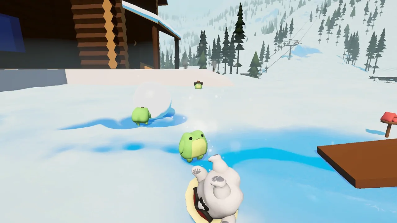 Скриншот Sledding Game