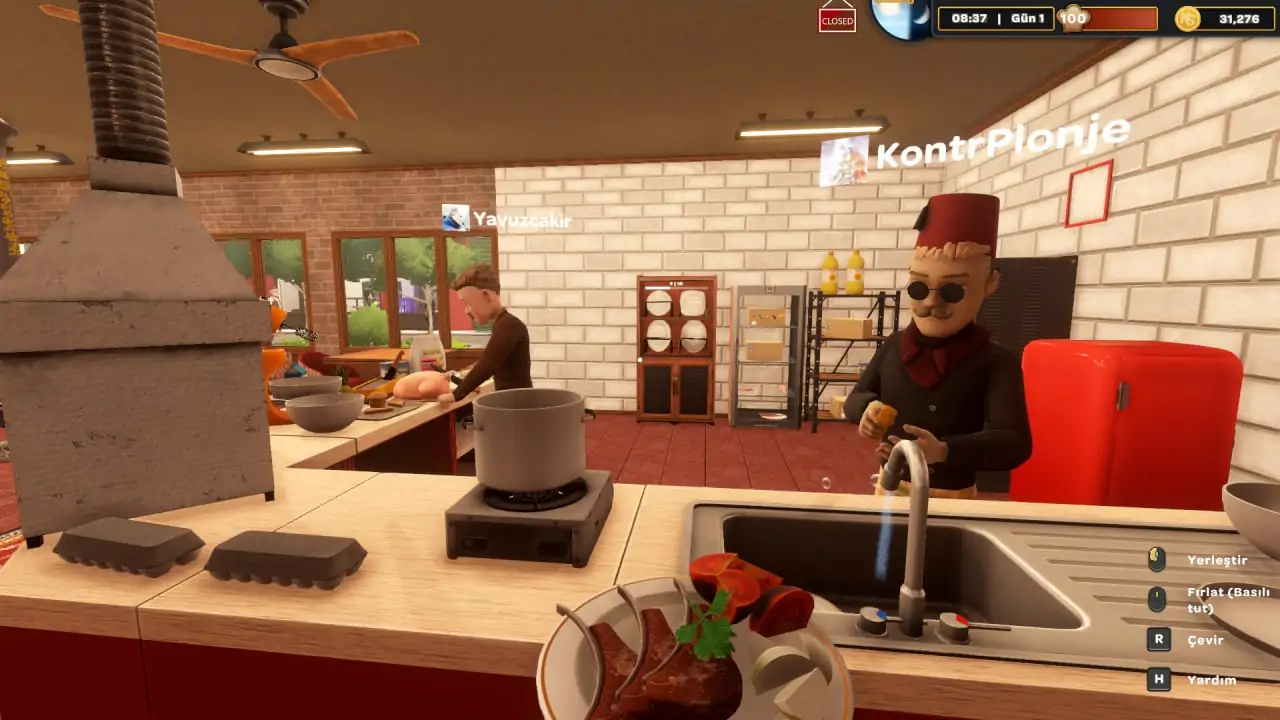 Скриншот Kebab Chefs! — Restaurant Simulator