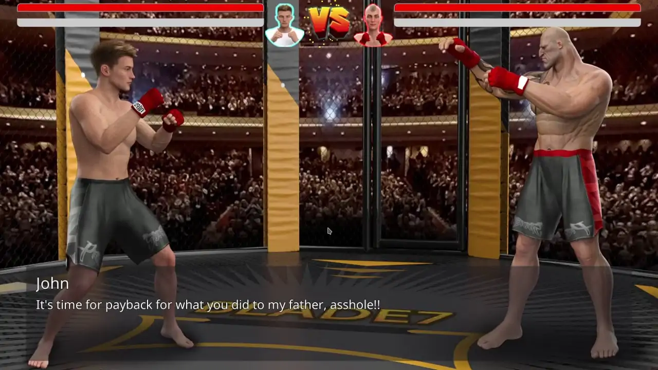 Скриншот MMA Life simulator