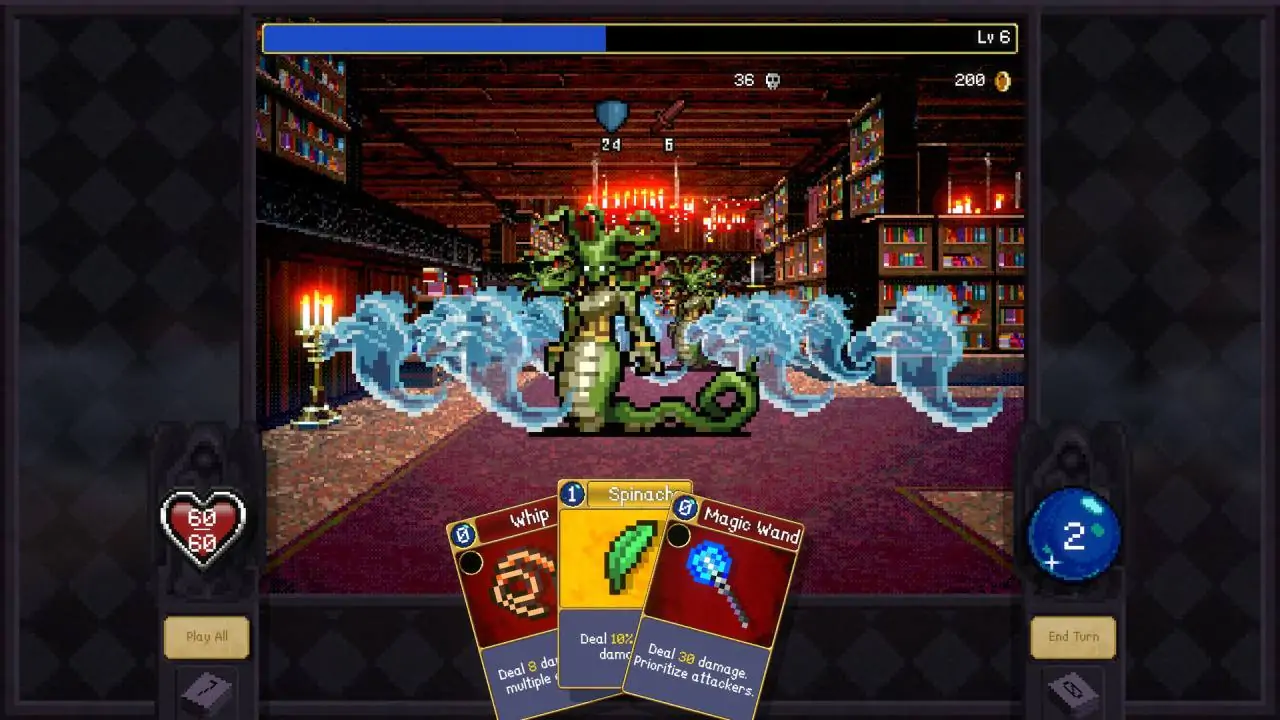 Скриншот Vampire Crawlers: The Turbo Wildcard from Vampire Survivors