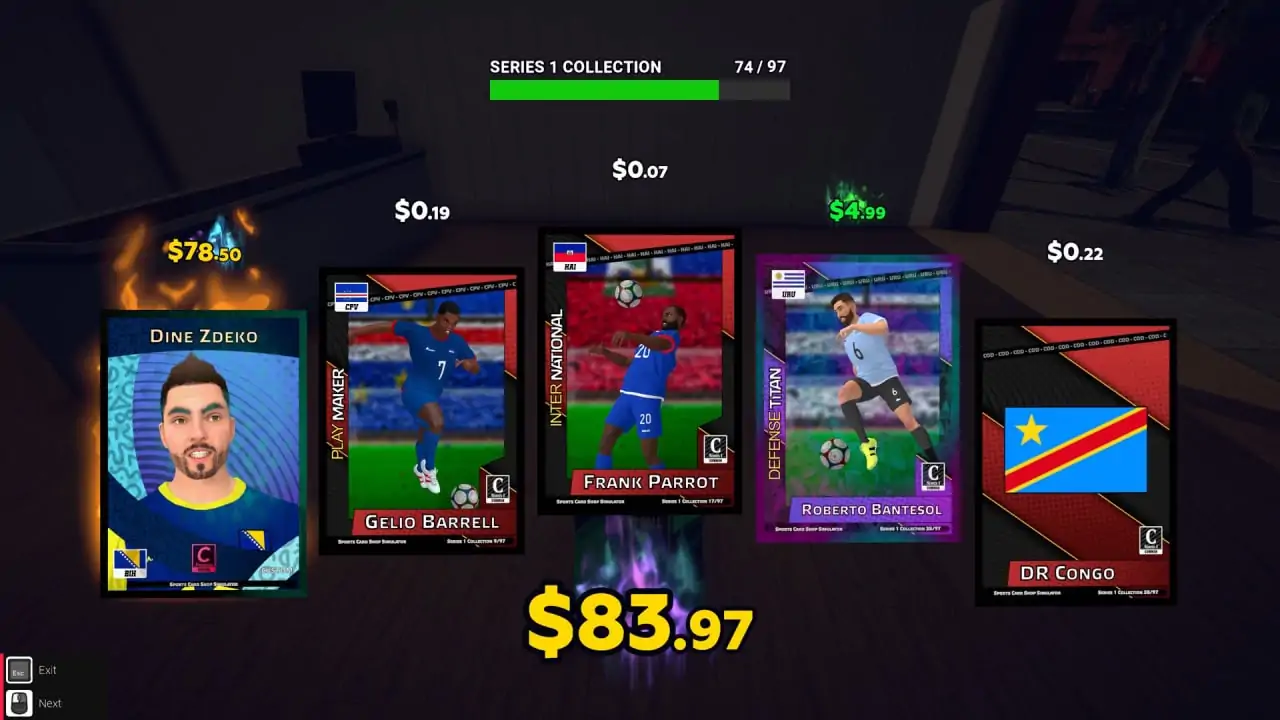 Скриншот Sports Card Shop Simulator
