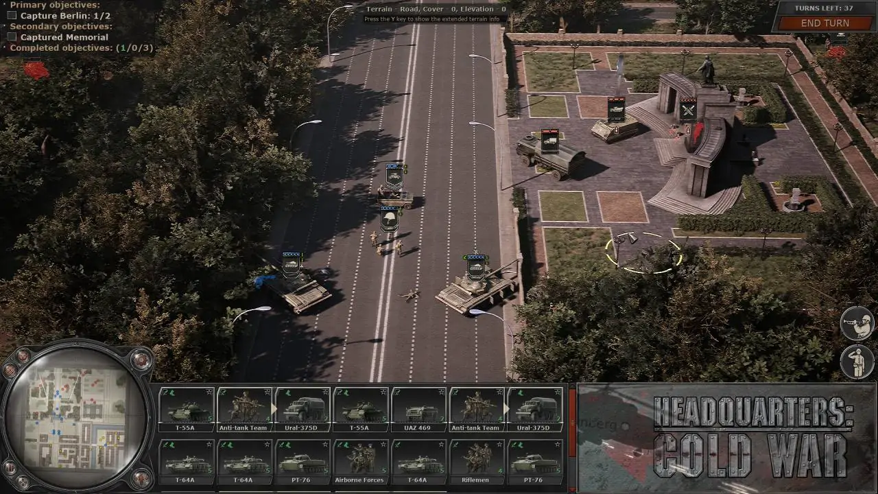 Скриншот Headquarters: Cold War