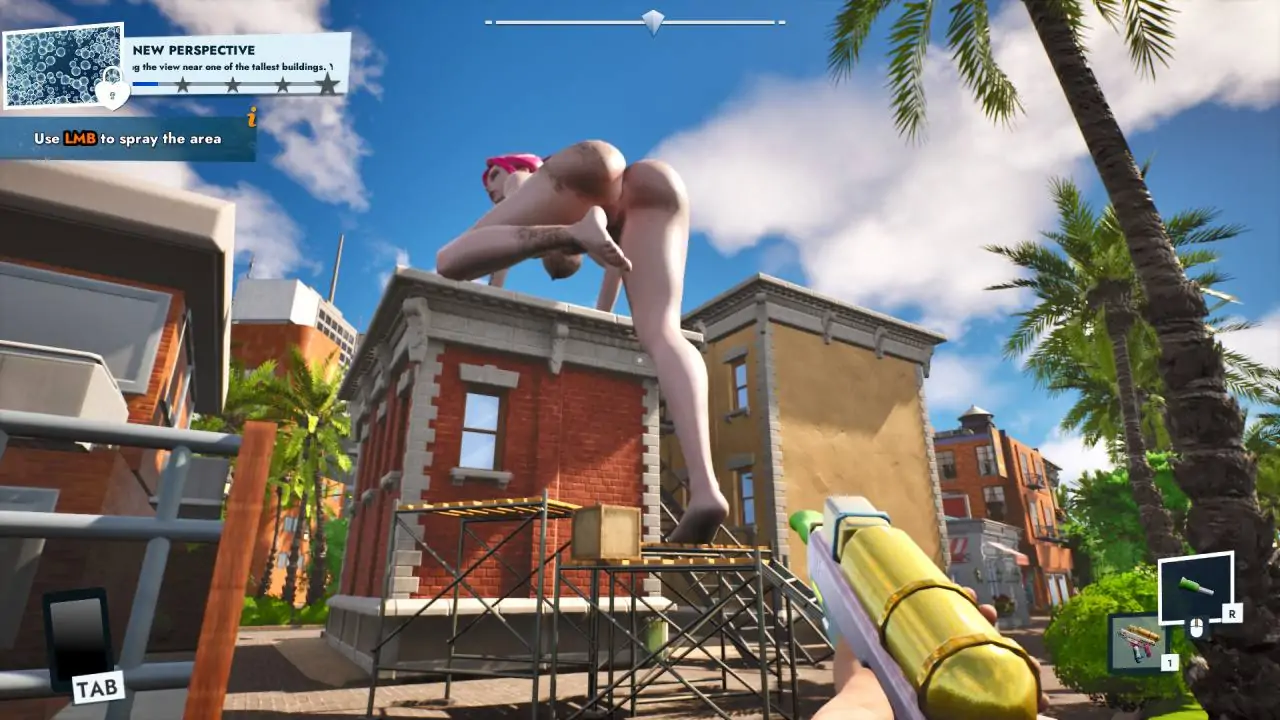 Скриншот Giant Waifu Wash Simulator