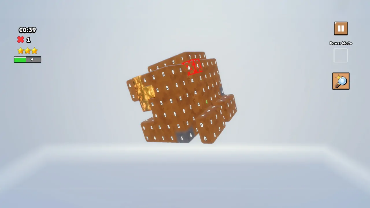 Скриншот DIGDLE (3D nonogram puzzler)