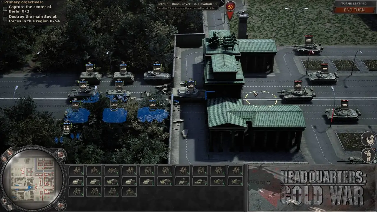 Скриншот Headquarters: Cold War