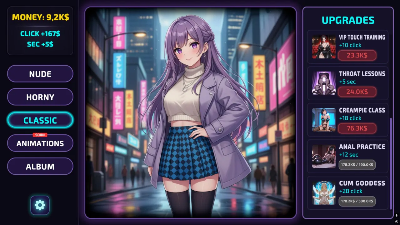 Скриншот My Horny Anime Girls