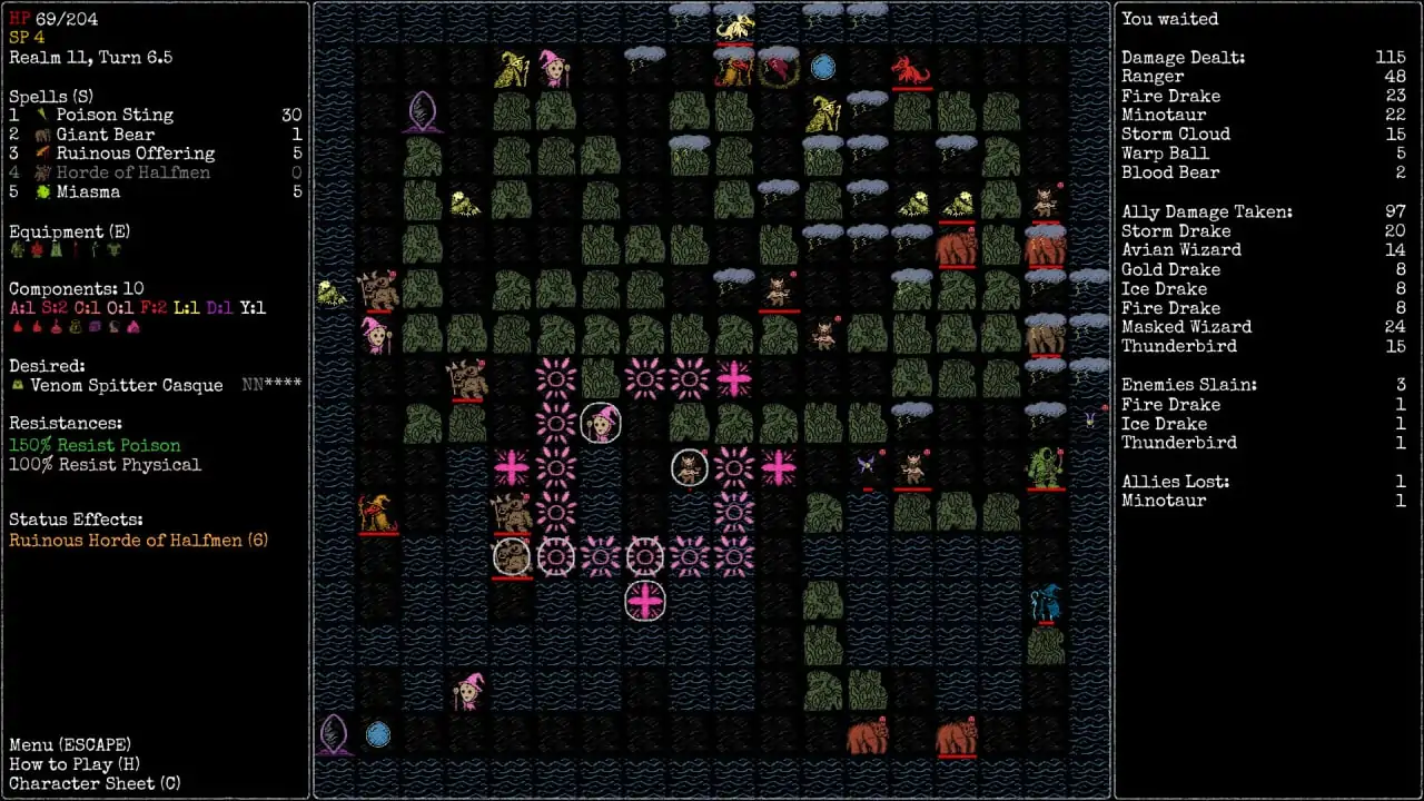 Скриншот Rift Wizard 3