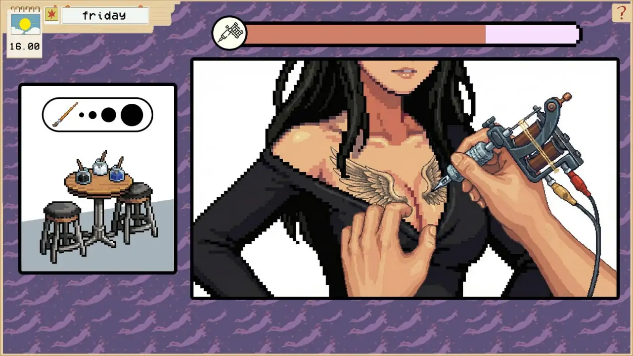 Скриншот Naughty Nate: Tattoo