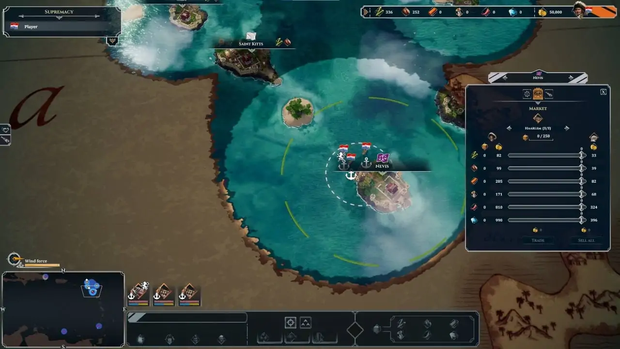 Скриншот Corsairs — Battle of the Caribbean