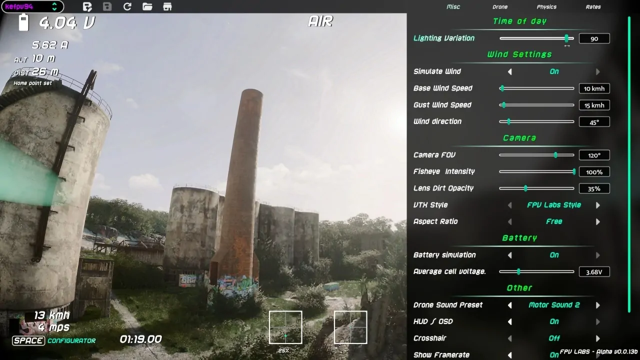 Скриншот FPV Labs — Drone Simulator