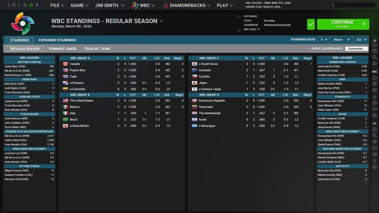 Скриншот Out of the Park Baseball 27