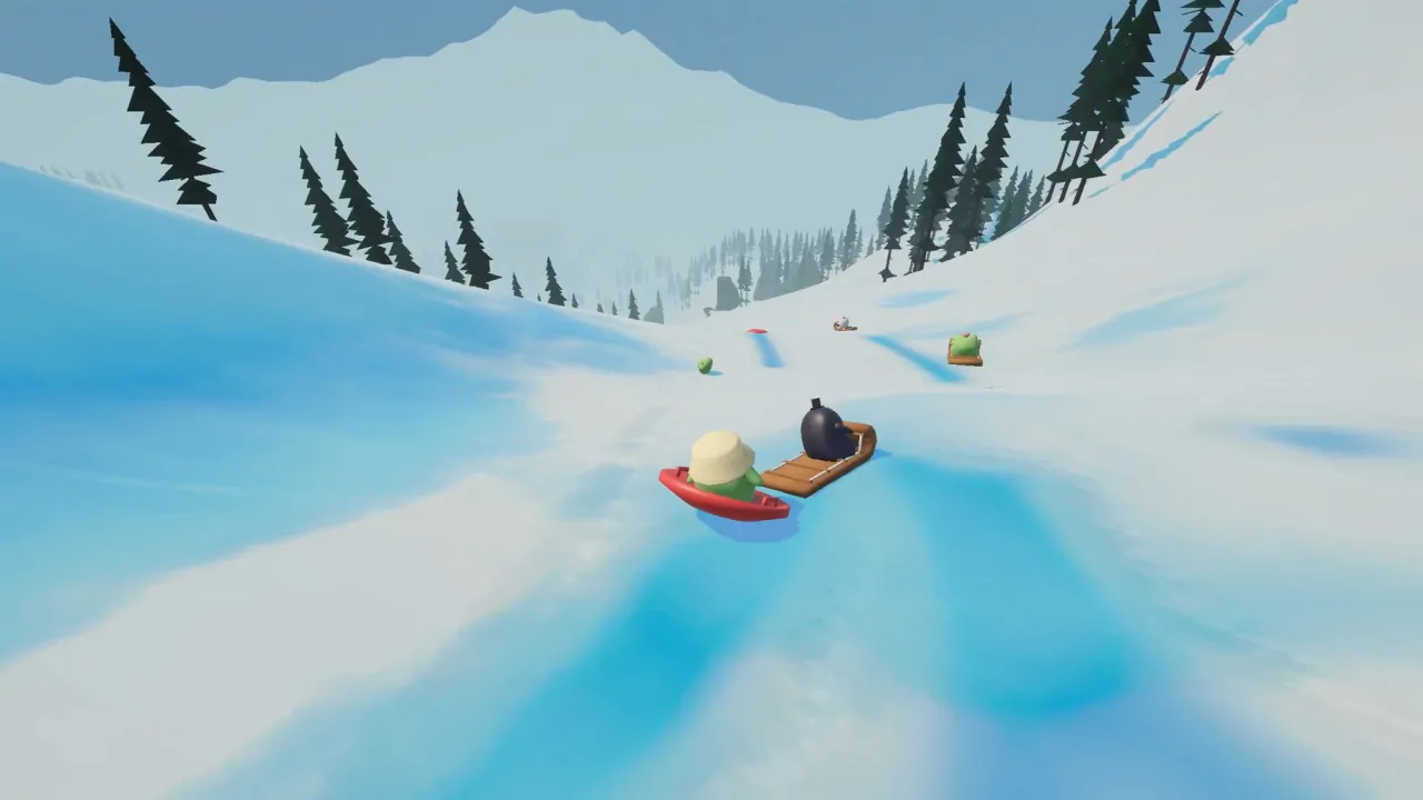 Скриншот Sledding Game