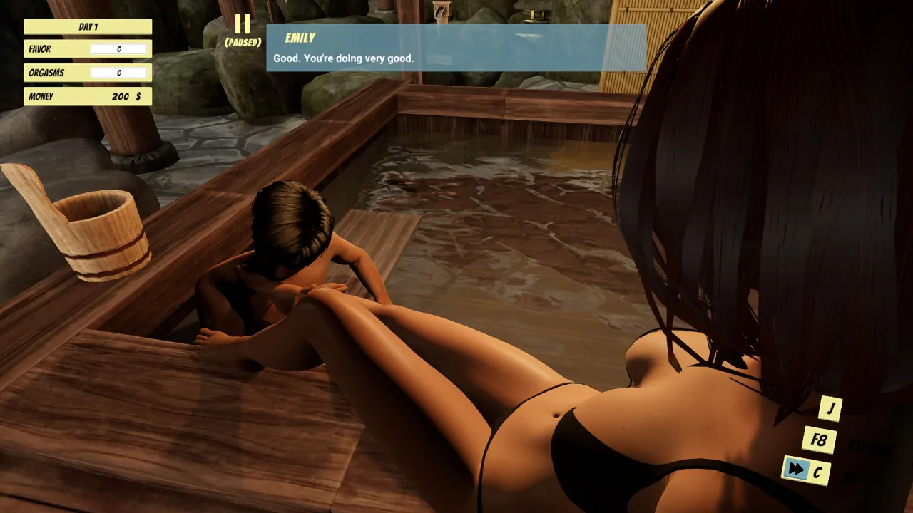 Скриншот Femdom Wife Game — Emily