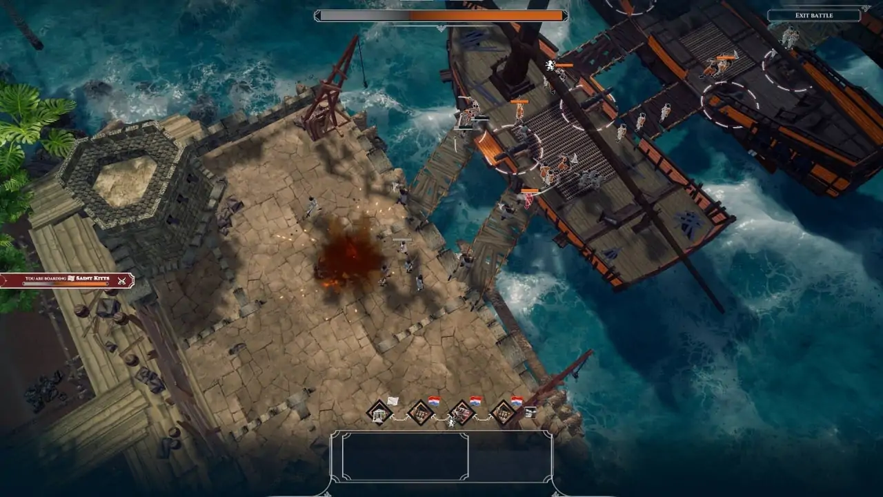 Скриншот Corsairs — Battle of the Caribbean