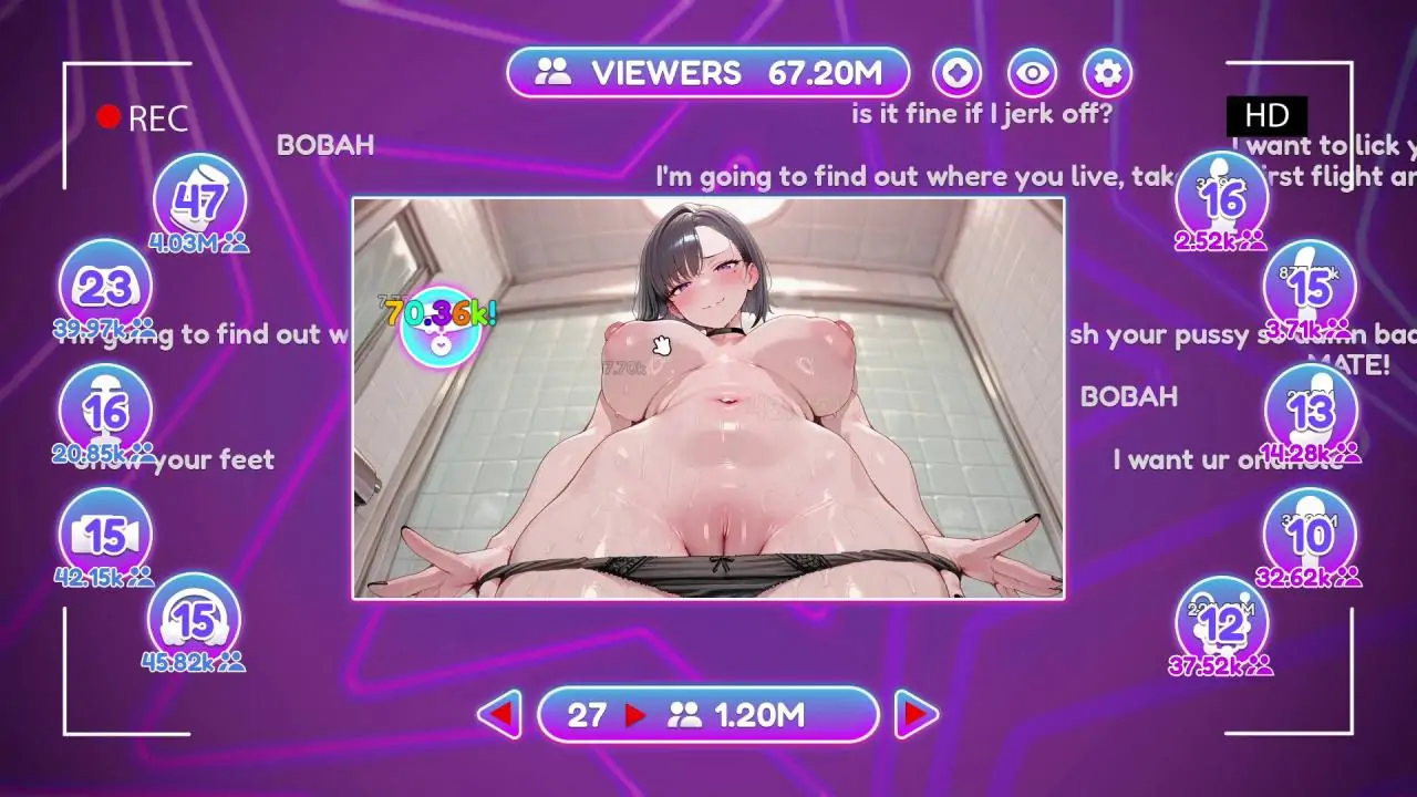 Скриншот Clicker Complex: Vira’s Private Stream