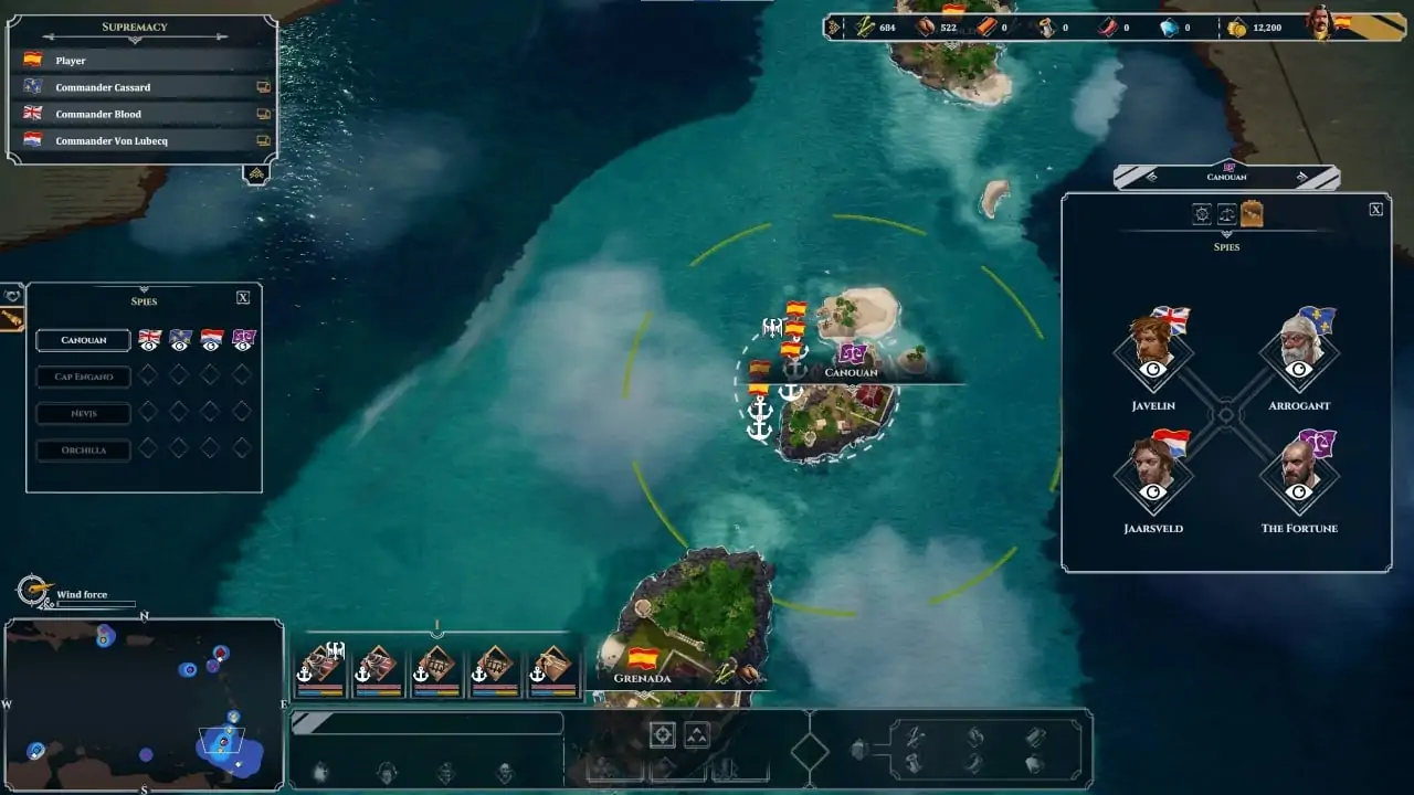 Скриншот Corsairs — Battle of the Caribbean