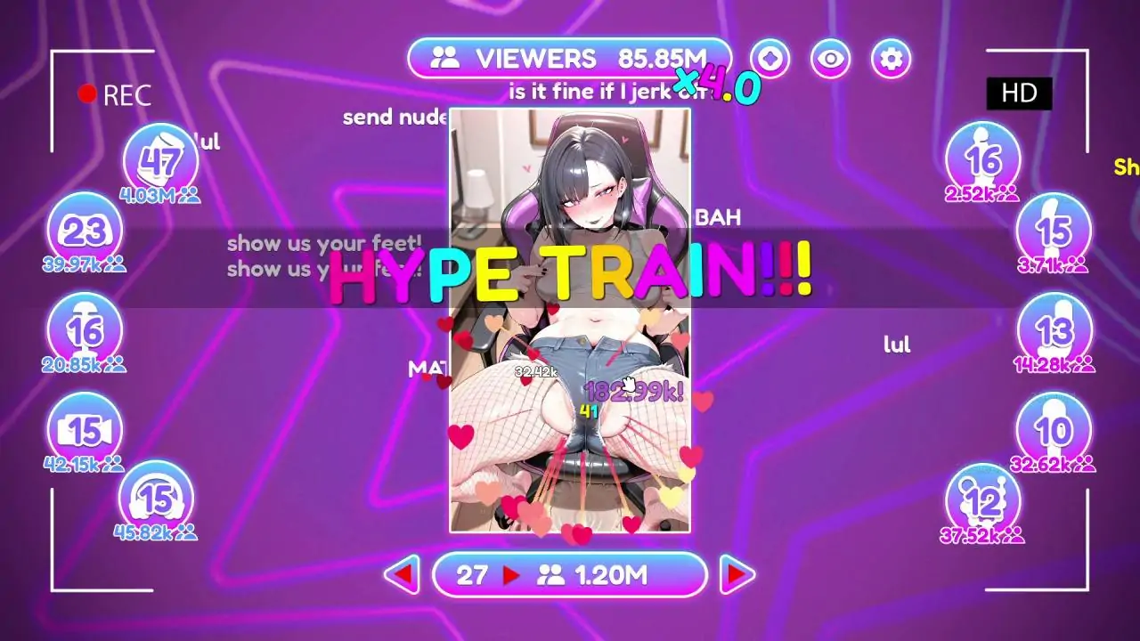 Скриншот Clicker Complex: Vira’s Private Stream