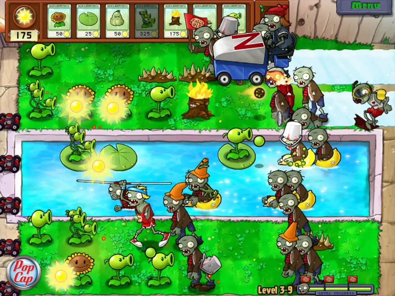 Скриншот Plants vs. Zombies