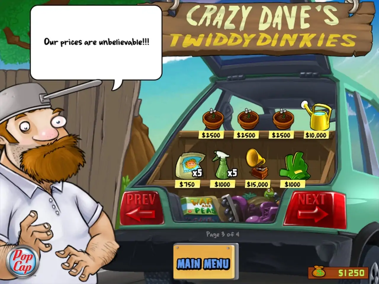 Скриншот Plants vs. Zombies