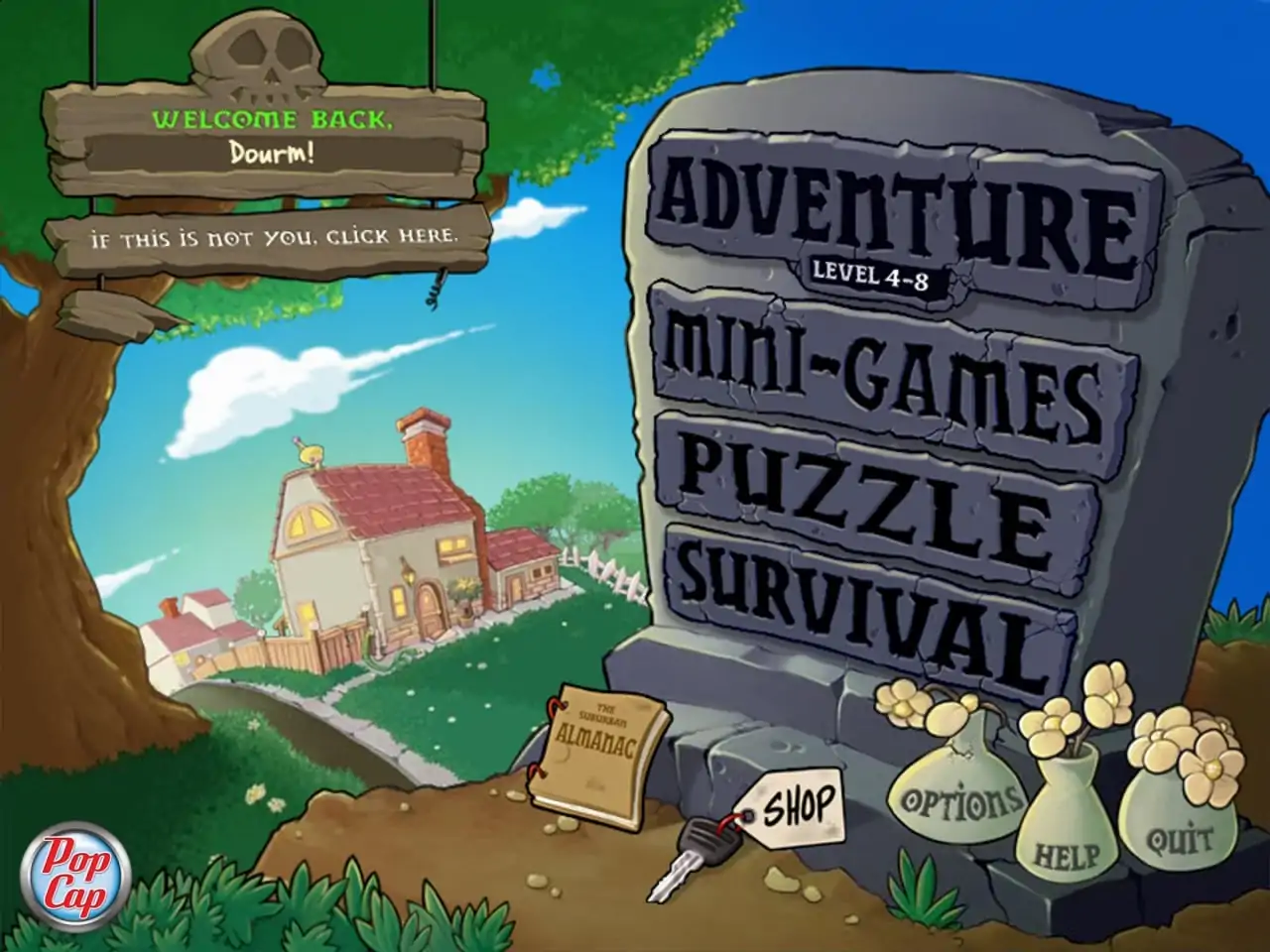 Скриншот Plants vs. Zombies