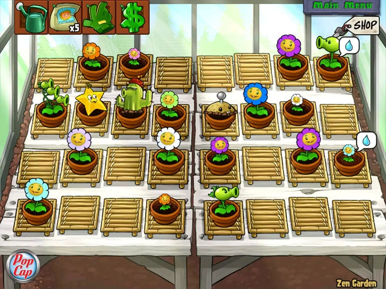 Скриншот Plants vs. Zombies
