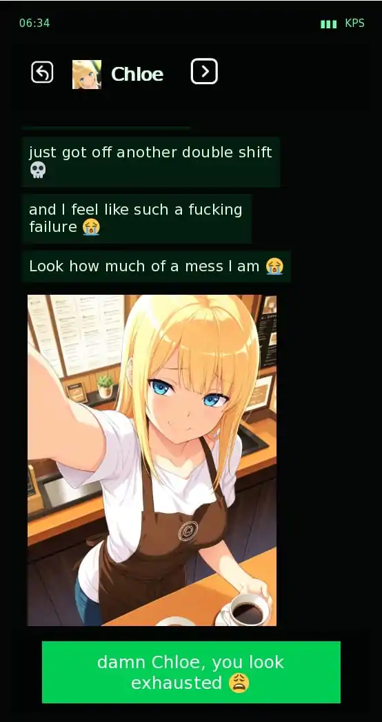 Скриншот Sexting Sim Stories