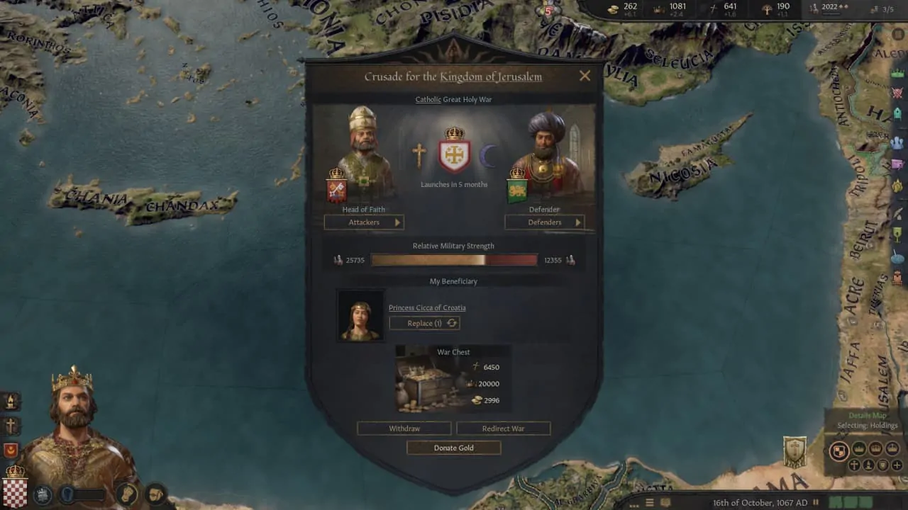Скриншот Crusader Kings 3