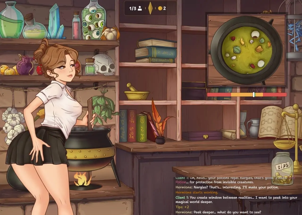 Скриншот Hermione’s Shop