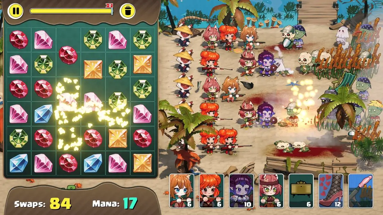 Скриншот Harem vs Zombies