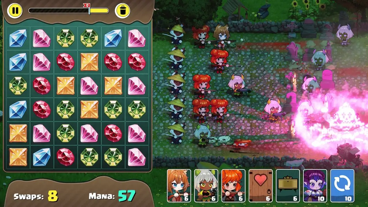 Скриншот Harem vs Zombies