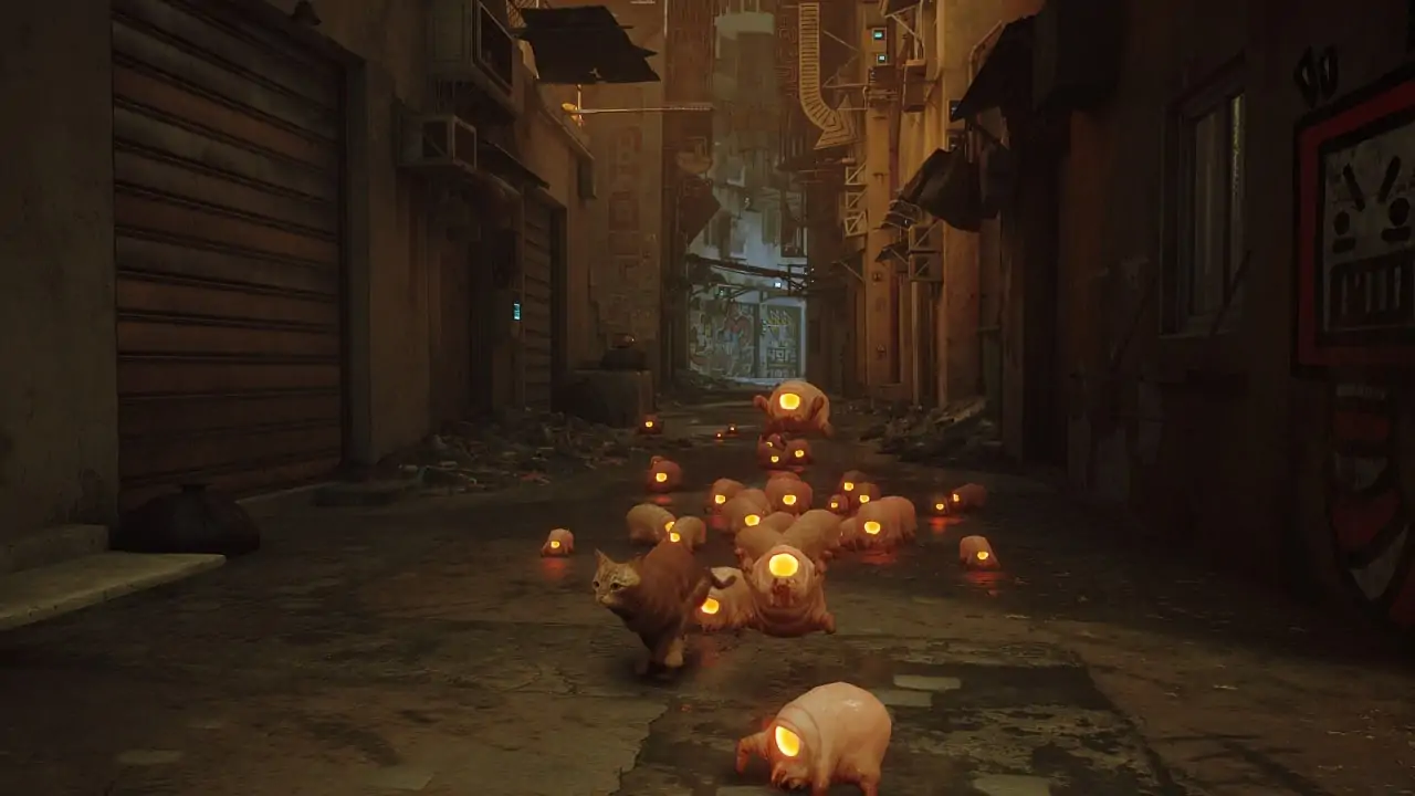 Скриншот Stray