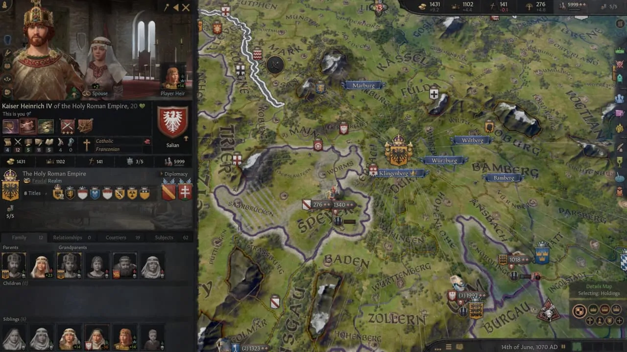 Скриншот Crusader Kings 3