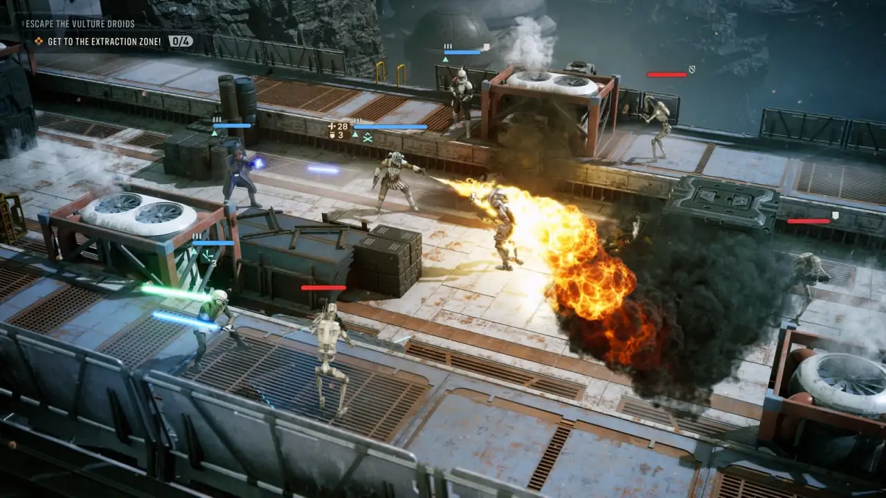 Скриншот STAR WARS Zero Company
