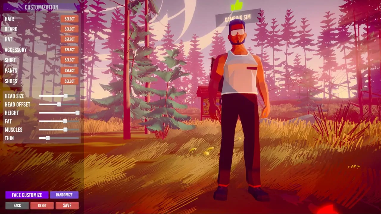 Скриншот Camping Simulator: The Squad