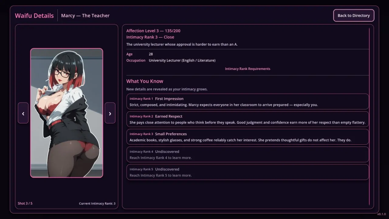 Скриншот IsekAI Dating Sim: A ModFrenzy Universe Story