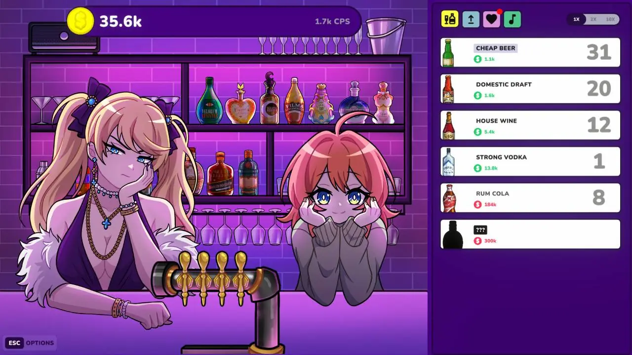 Скриншот I Opened an Idle Bar So I Can GOON to HOT GIRLS