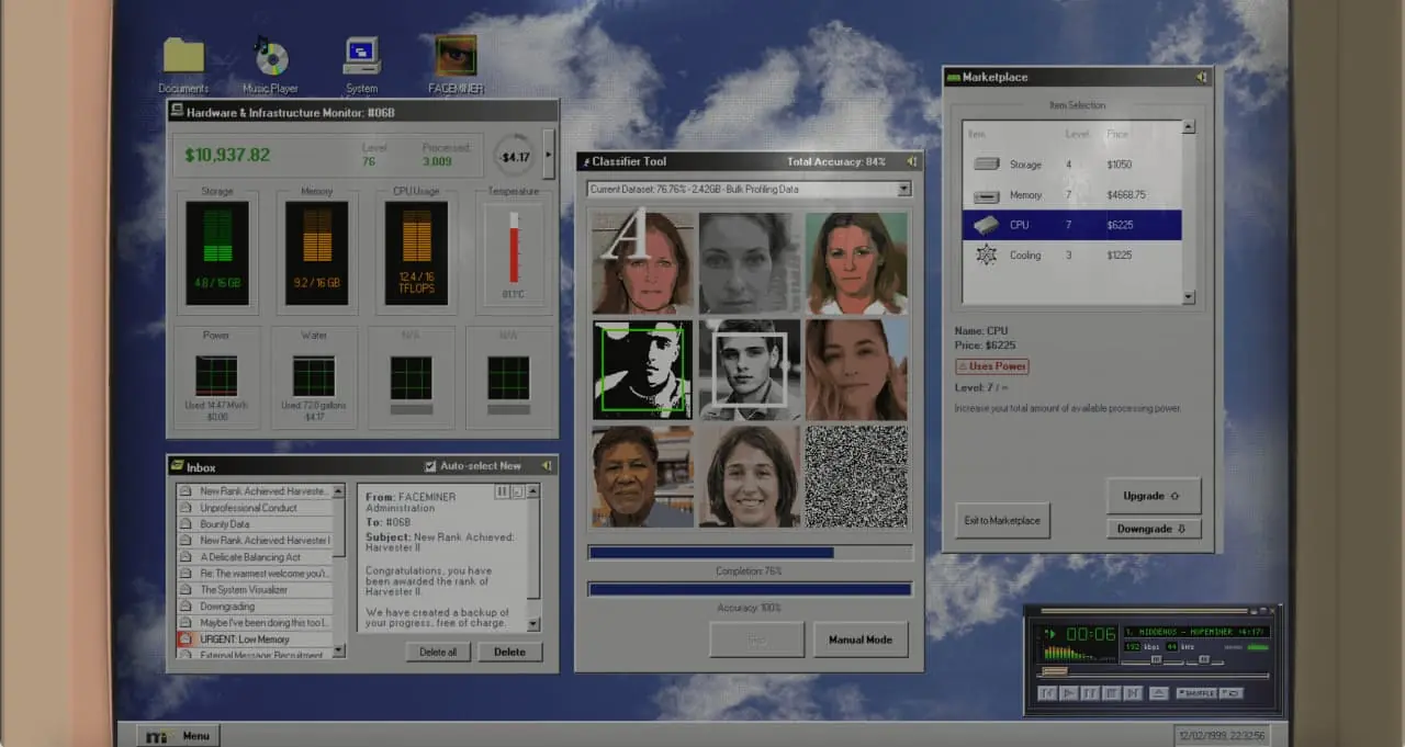 Скриншот FACEMINER