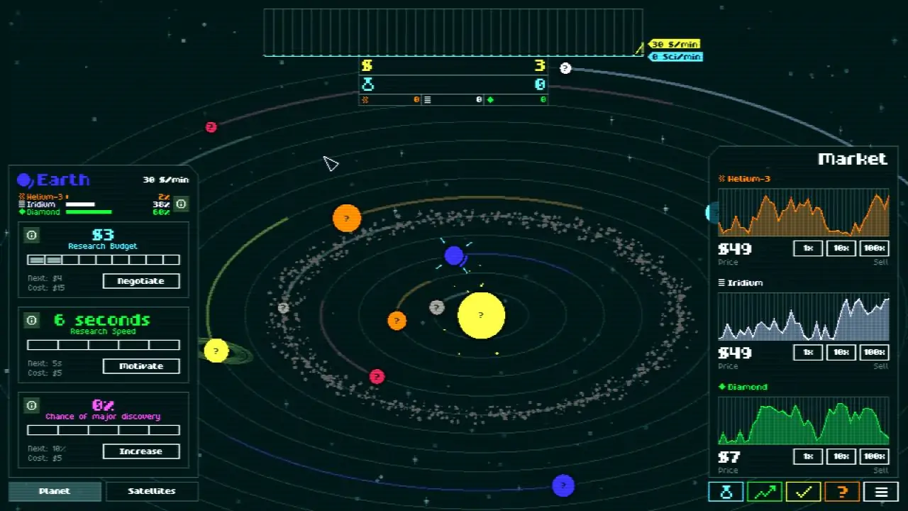 Скриншот Incremental Orbits